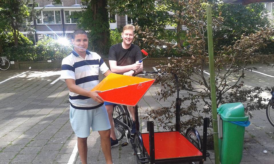 Babbel-bakfiets bijna klaar!
