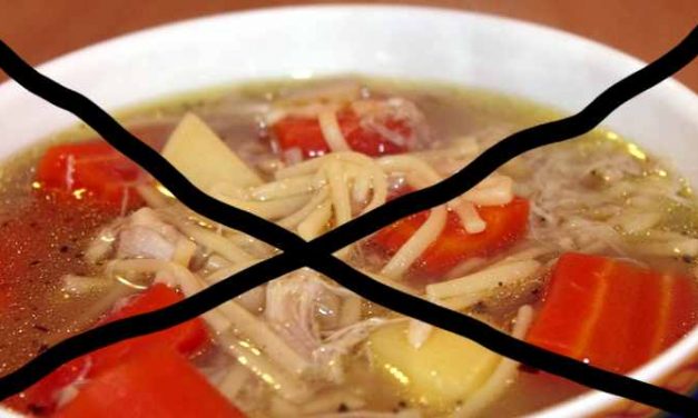 Koning opent Leger des Heils-locatie maar slaat de kippensoep af