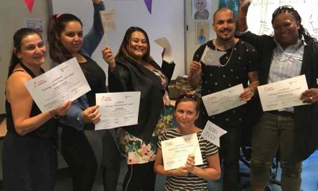 Certificaatuitreiking Educatieproject