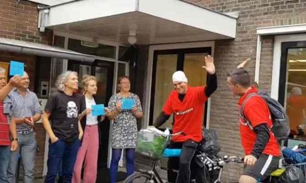 Ex-verslaafden fietsen Nederland door om jeugd te informeren