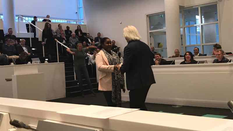 Inspreek tekst Fatima voor Haagse Gemeenteraad november 2018