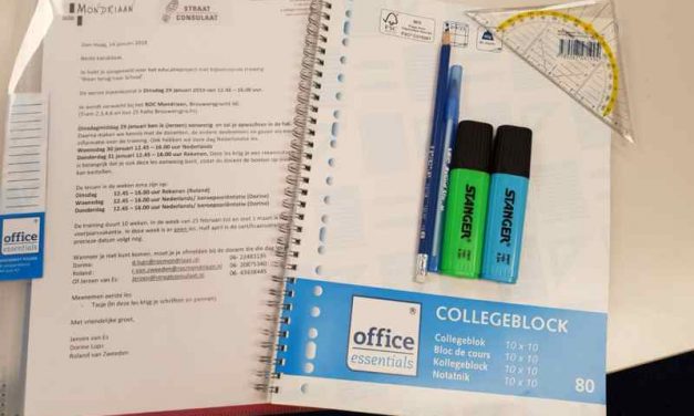 Start nieuwe ‘Terug naar school’ training 17 januari 2023 – Meld je nu aan