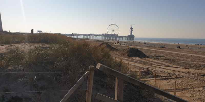 Politie Scheveningen bekeurt strandslapers
