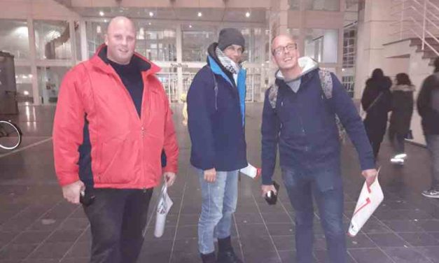 Poster actie in beeld