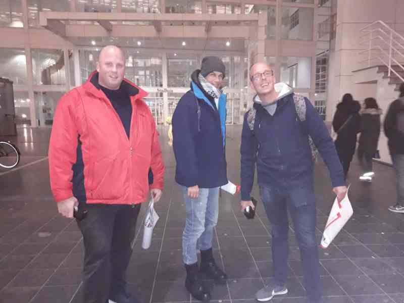 Poster actie in beeld