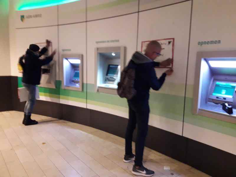 Poster actie in beeld