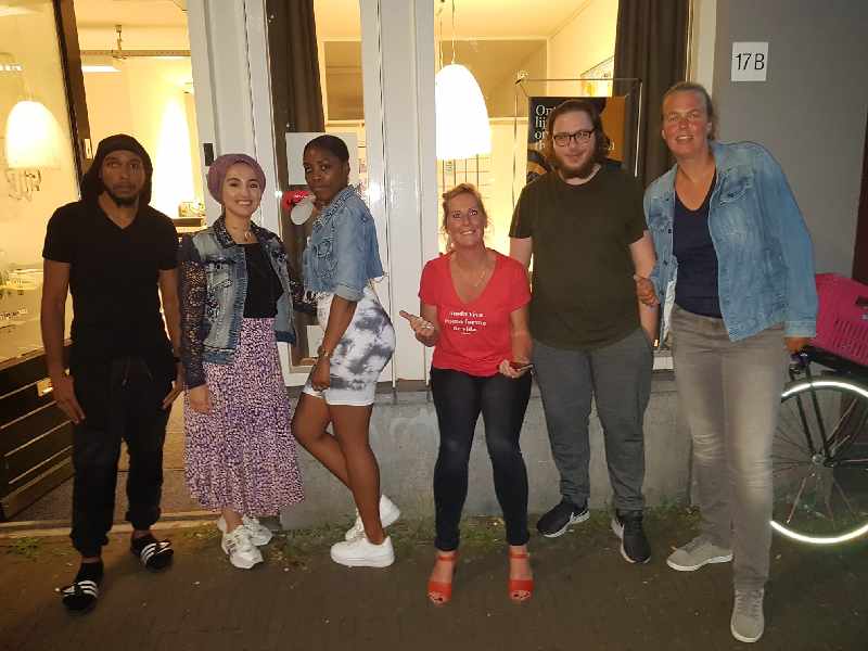 verbetertafel met mensen