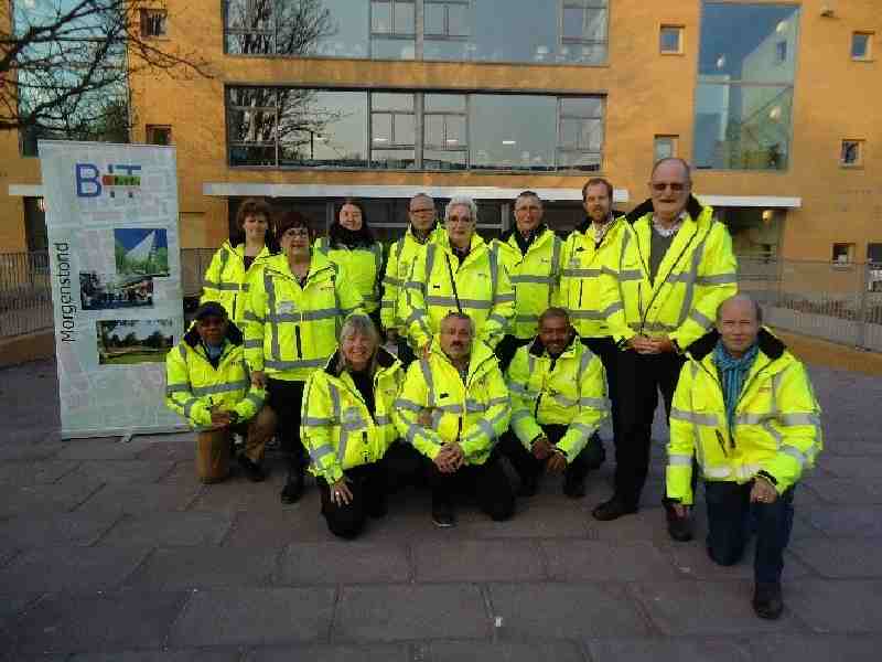 Straat Consulaat op bezoek bij buurt interventie team Morgenstond
