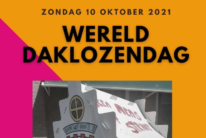 Uitnodiging lijsttrekkersdebat op internationale daklozendag 10 oktober 2021