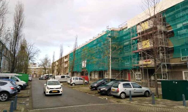 10 februari 2023, Den Haag: steunactie voor Hagenaar die door woningcorporatie dakloos dreigt te worden gemaakt