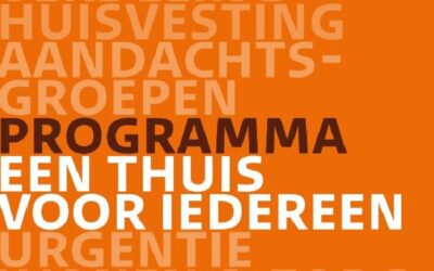 Expertteam Huisvesting Aandachtsgroepen: “Voor ondersteuning van gemeenten bij hun woon- en zorgopgave “