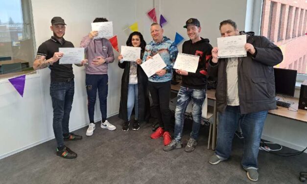 Donderdag 6 april 2023 was het grote moment daar: de certificatenuitreiking van het educatieproject!