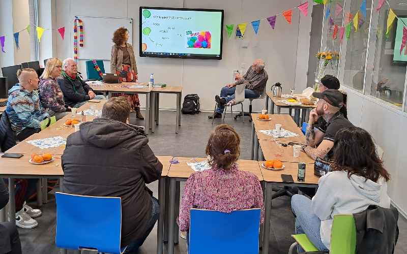 de certificatenuitreiking van het educatieproject