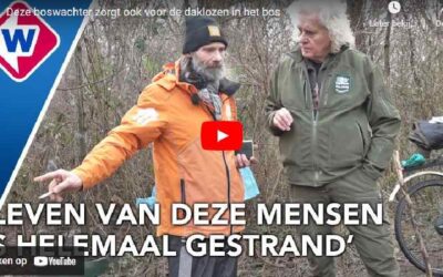 {Video} Deze boswachter zorgt ook voor de daklozen in het bos