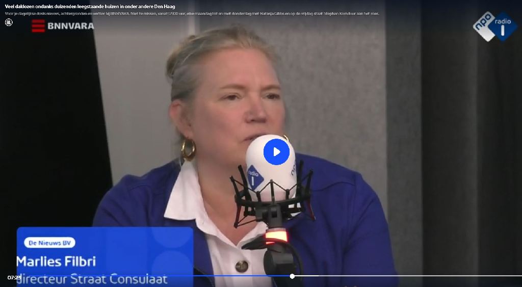 Prijs voor meest schaamteloze geval van leegstand in Den Haag: ‘Dakloosheid is een woonprobleem’