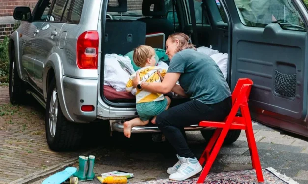 Ook moeders met kinderen raken dakloos. ‘Een drama’