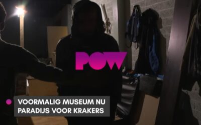 Dakloze junkies kraken oud museum: ‘Overlast? Klop even aan!’