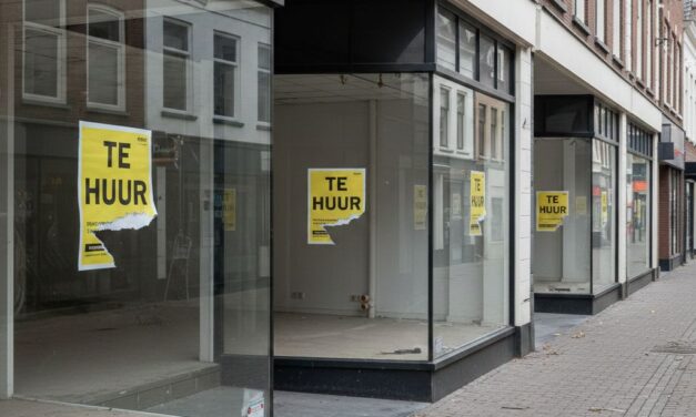 In 81 gemeenten met hoge woningnood staan ook veel winkels leeg